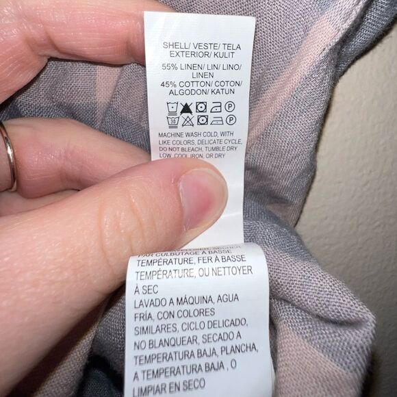 Lucky Brand Plaid Patterned Button Down S - Picture 3 of 5